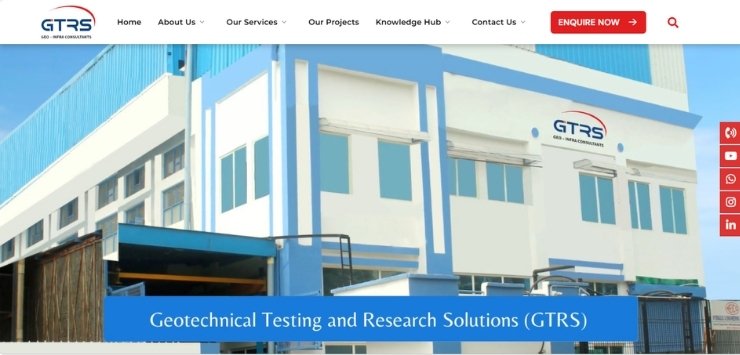 KSR Geotech - website